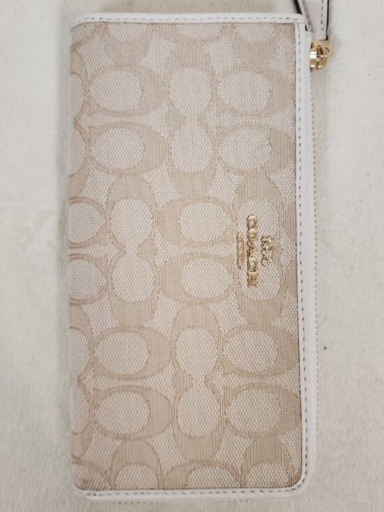 Coach Handbags - Coach long zip around wallet
